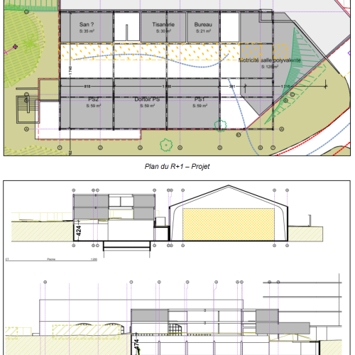 osculpt-btp-surélévation extension Ensemble Scolaire Blanche de Castille (1)